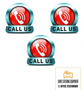 Call us at Shire Catering Equipment for catering equipment
