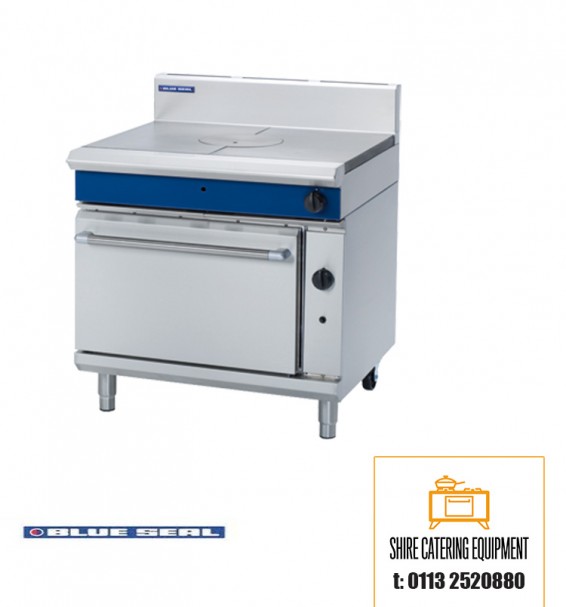 Blue Seal Evolution G570 solid top target oven range available from Shire Catering Equipment