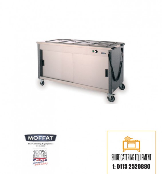 Moffat 4FBM bain marie hotcupboard available at Shire Catering Equipment