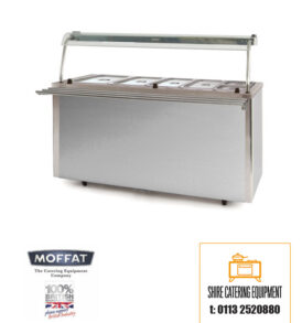 VC5BM heated servery unit available from Shire Catering Equipment