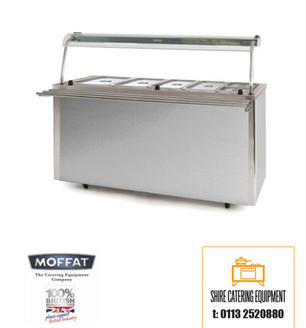 VC5BM heated servery unit available from Shire Catering Equipment