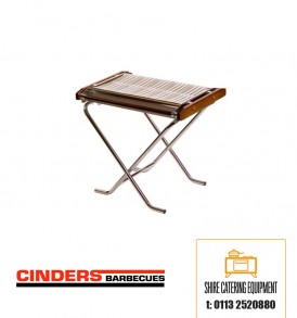 Cinders barbecues Slimfold SG80 BBQ available at Shire Catering Equipment